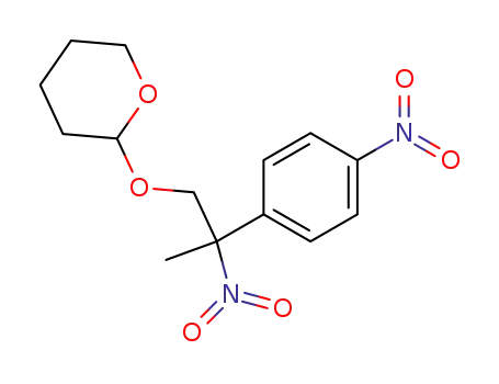 2H-Pyran, tetrahydro-2-[2-nitro-2-(4-nitrophenyl)propoxy]-