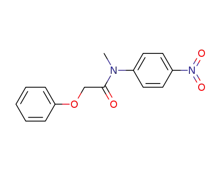 Molecular Structure of 18861-17-1 (N-methyl-N-(4-nitrophenyl)-2-phenoxyacetamide)