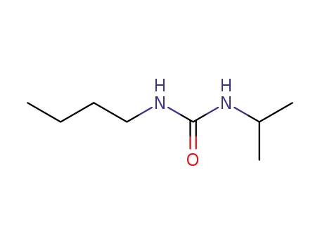 Molecular Structure of 25347-95-9 (Urea, N-butyl-N'-(1-methylethyl)-)