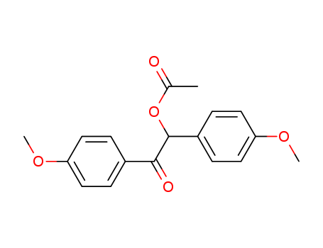 Ethanone, 2-(acetyloxy)-1,2-bis(4-methoxyphenyl)-