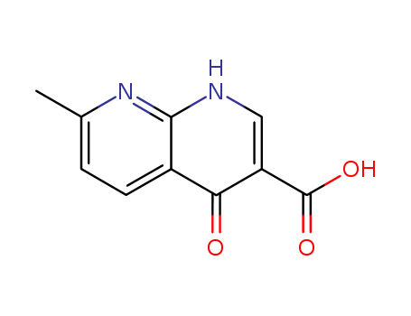 1,8-Naphthyridine-3-carboxylicacid, 1,4-dihydro-7-methyl-4-oxo-