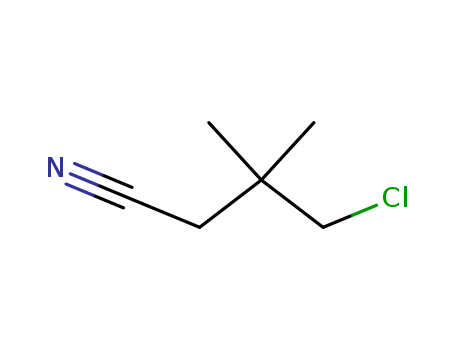 4-Chloro-3,3-dimethylbutanenitrile 116673-94-0