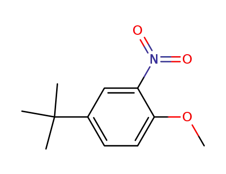 1-methoxy-2-nitro-4-(tert-butyl)benzene