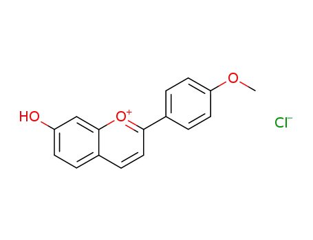 Molecular Structure of 1222-48-6 (2-(4-methoxyphenyl)-7H-chromen-7-ol)