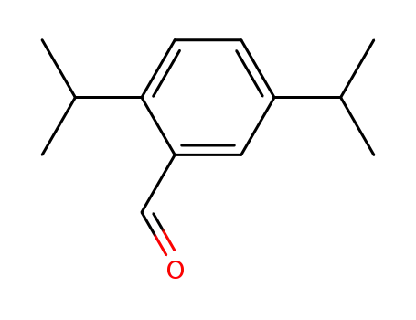 Molecular Structure of 74598-75-7 (2,5-di-isopropylbenzaldehyde)