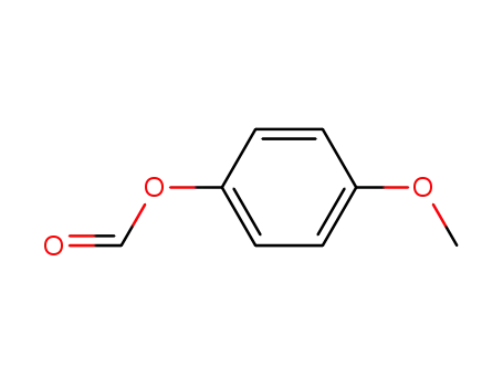 Molecular Structure of 4525-64-8 (Phenol, 4-methoxy-, formate)