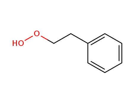 Molecular Structure of 4794-16-5 (2-phenylethylhydroperoxide)