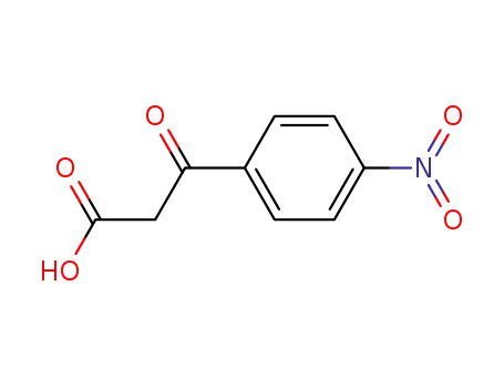 Molecular Structure of 29285-16-3 (3-(4-nitrophenyl)-3-oxopropanoic acid)
