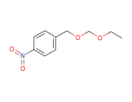Molecular Structure of 1058649-42-5 (4-nitro-1-[(ethoxymethoxy)methyl]benzene)