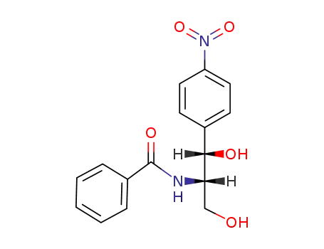 (1<i>RS</i>,2<i>RS</i>)-2-benzoylamino-1-(4-nitro-phenyl)-propane-1,3-diol
