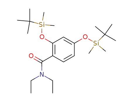 N,N-diethyl 2,4-bis<(tert-butyldimethylsilyl)oxy>benzamide