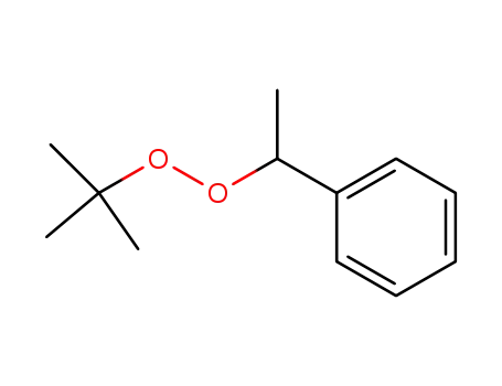 Molecular Structure of 28047-94-1 (Peroxide, 1,1-dimethylethyl 1-phenylethyl)