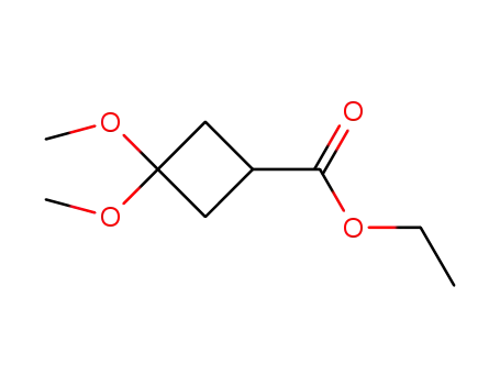 Ethyl 3,3-dimethoxycyclobutanecarboxylate