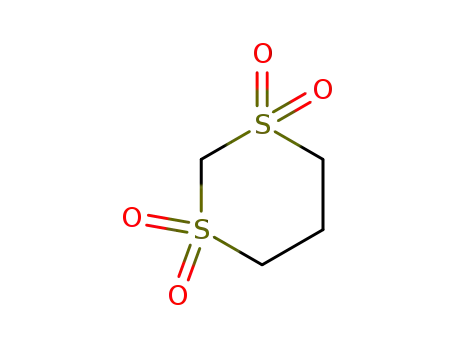 Molecular Structure of 26413-18-3 (1,3-dithiane 1,1,3,3-tetraoxide)