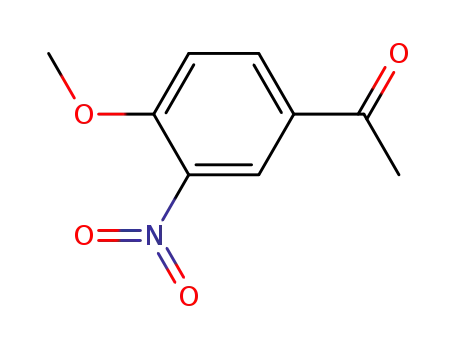 Molecular Structure of 6277-38-9 (4-METHOXY-3-NITROACETOPHENONE)