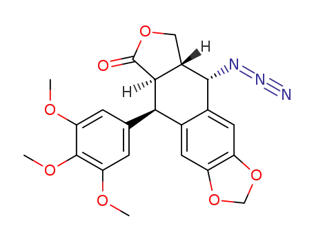 Molecular Structure of 155252-34-9 (Podophyllotoxin, derivative of)