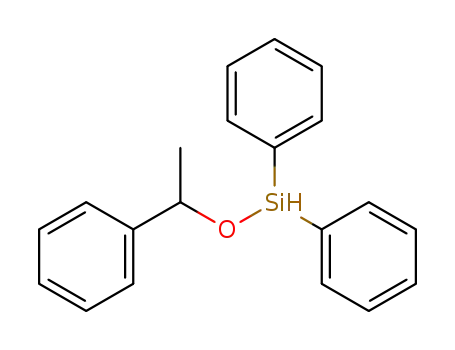 diphenyl(1-phenylethoxy)silane