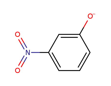 Molecular Structure of 16554-54-4 (3-nitrophenolate anion)