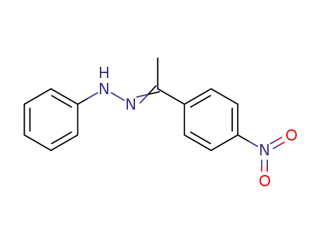 Ethanone, 1-(4-nitrophenyl)-, phenylhydrazone