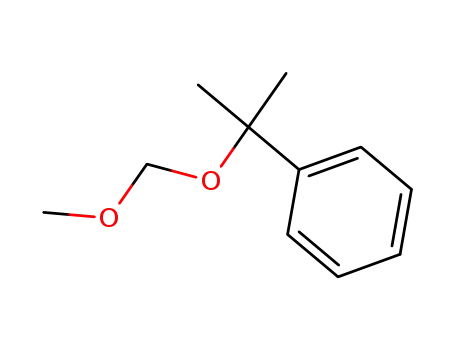 Molecular Structure of 24142-63-0 (Benzene, [1-(methoxymethoxy)-1-methylethyl]-)