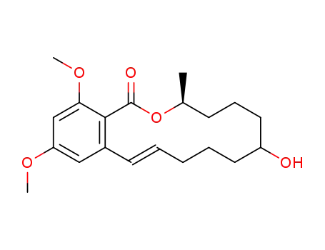 (3S)-7-hydroxy-14,16-dimethoxy-3-methyl-3,4,5,6,7,8,9,10-octahydro-1H-2-benzoxacyclotetradecin-1-one