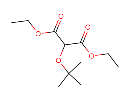 Molecular Structure of 91368-88-6 (ethyl 3-(t-butoxy)-2-(ethoxycarbonyl)propionate)
