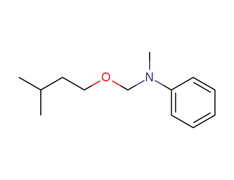 N-(3-Methyl-1-butoxy)methyl-N-methylbenzeneamine