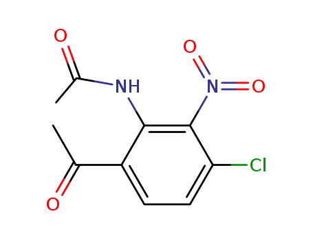 acetic acid-(6-acetyl-3-chloro-2-nitro-anilide)