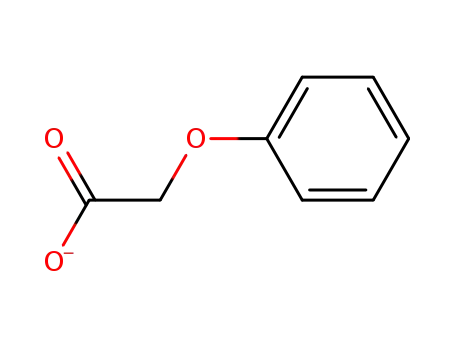 Molecular Structure of 4421-01-6 (2-phenoxyacetate)