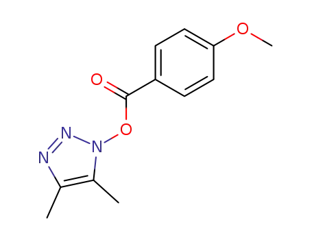 4-Methoxy-benzoic acid 4,5-dimethyl-[1,2,3]triazol-1-yl ester