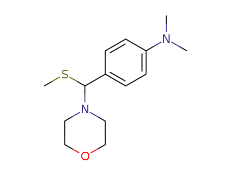 Dimethyl-[4-(methylsulfanyl-morpholin-4-yl-methyl)-phenyl]-amine