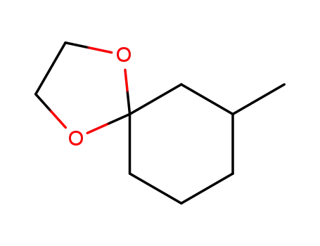 Molecular Structure of 935-46-6 (1,4-Dioxaspiro[4.5]decane,  7-methyl-)