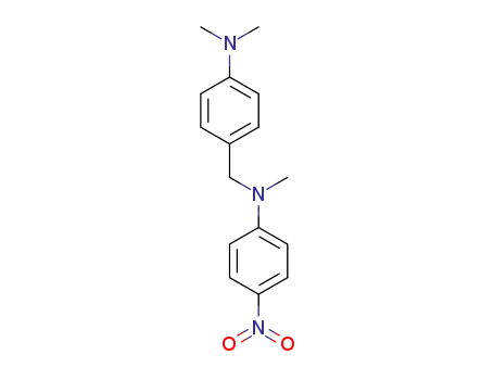 Molecular Structure of 1469886-93-8 (N-(4-(dimethylamino)benzyl)-N-methyl-4-nitroaniline)