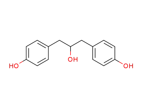 Molecular Structure of 91793-46-3 (1,3-Bis(4-hydroxyphenyl)-2-propanol)