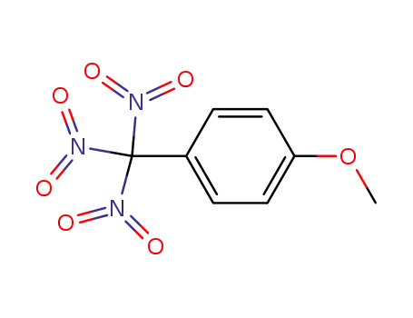 Molecular Structure of 110175-17-2 (Benzene, 1-methoxy-4-(trinitromethyl)-)
