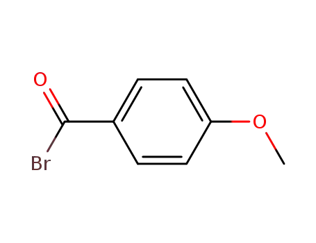 Molecular Structure of 937-29-1 (Benzoyl bromide, 4-methoxy-)