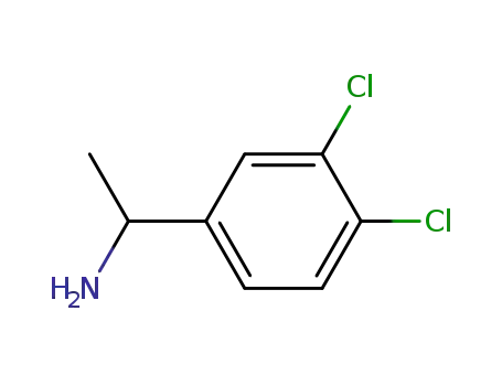 Molecular Structure of 74877-07-9 (1-(3,4-DICHLORO-PHENYL)-ETHYLAMINE)