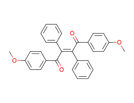 trans 1,4-bis (4-methoxyphenyl)-2,3-diphenyl-2-butene-1,4-dione
