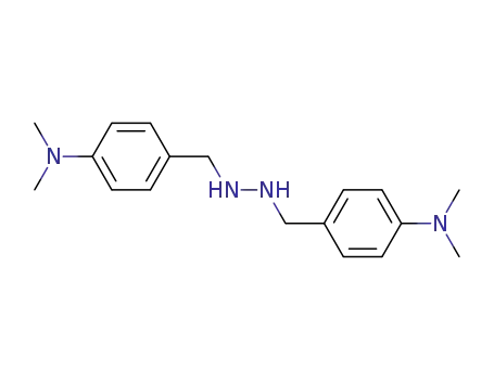 Molecular Structure of 102395-16-4 (Benzenamine,4,4'-[hydrazobis(methylene)]bis[N,N-dimethyl- (9CI))