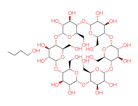 Molecular Structure of 114429-10-6 (α-cyclodextrin * 1-butanol)