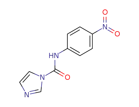 Molecular Structure of 134773-18-5 (N-(4-nitrophenyl)-1H-imidazole-1-carboxamide)