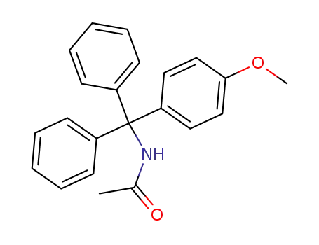 <i>N</i>-(4-methoxy-trityl)-acetamide