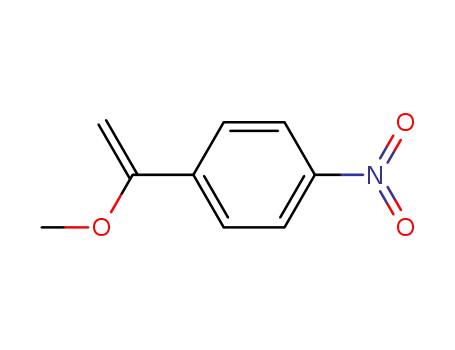 Molecular Structure of 3440-23-1 (1-(1-Methoxyethenyl)-4-nitrobenzene)