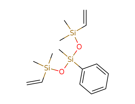 Trisiloxane,1,5-diethenyl-1,1,3,5,5-pentamethyl-3-phenyl- cas  17902-95-3