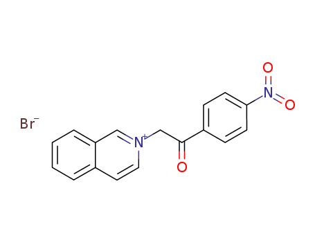 Isoquinolinium,2-[2-(4-nitrophenyl)-2-oxoethyl]-, bromide (1:1) cas  39954-59-1