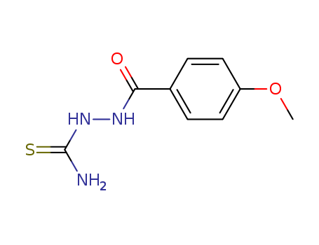 Benzoic acid, 4-methoxy-, 2-(aminothioxomethyl)hydrazide