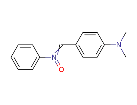 Molecular Structure of 2596-90-9 (N,N-dimethyl-4-{[oxido(phenyl)-lambda~5~-azanylidene]methyl}aniline)
