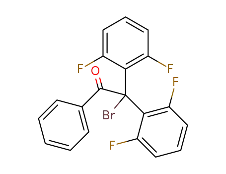(2,6-F<sub>2</sub>C<sub>6</sub>H<sub>3</sub>)2CBr-COPh