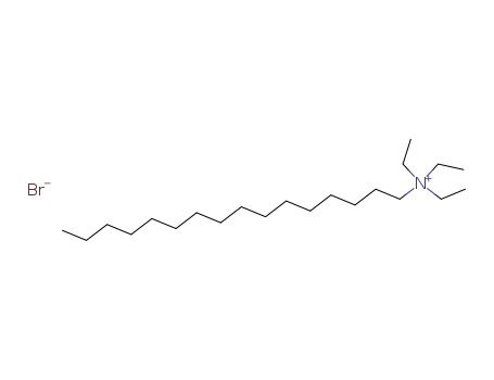 Molecular Structure of 13316-70-6 (triethylhexadecylammonium bromide)