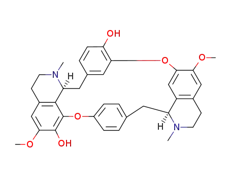 Molecular Structure of 26057-51-2 (13H-4,6:21,24-Dietheno-8,12-metheno-1H-pyrido[3',2':14,15][1,11]dioxacycloeicosino[2,3,4-ij]isoquinoline-9,19-diol,2,3,13a,14,15,16,25,25a-octahydro-18,29-dimethoxy-1,14-dimethyl-,(13aR,25aR)-rel- (9CI))